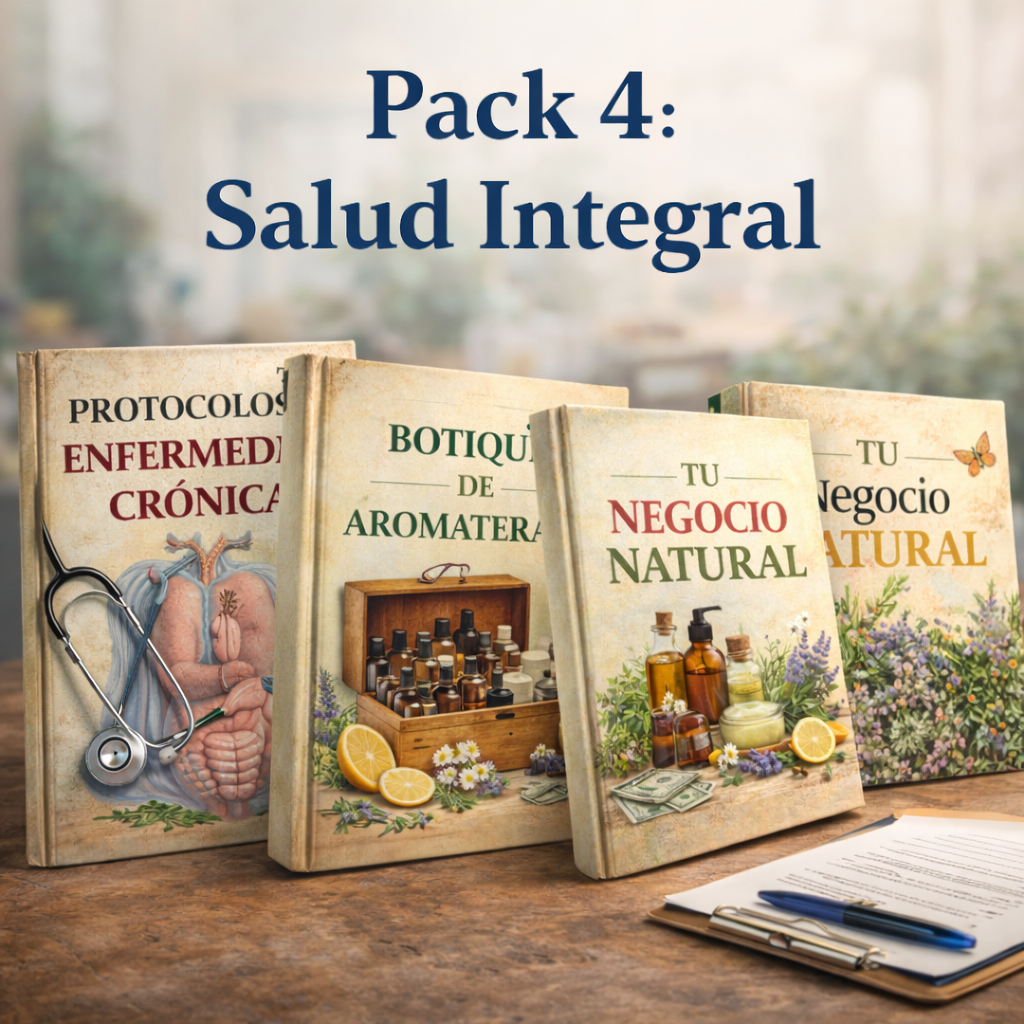 PACK CERO QUÍMICOS: El Método de 4 Pilares para recuperar el control de tu salud